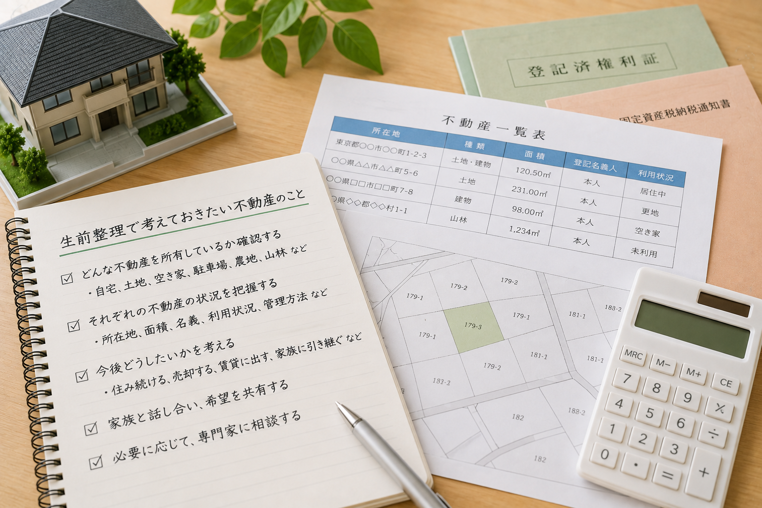 生前整理で考えておきたい事